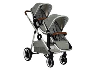 qtus DuetPro Kinderwagen NEW licht grijs